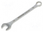 Wrench: combination spanner | double-sided | 14mm | L: 180mm