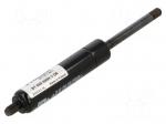 Gas spring | Thread: M6 | L: 115mm | &Oslash;out: 15mm | Piston diam: 6mm | 400N
