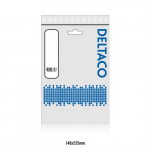 Cable DELTACO USB 2.0 "A-micro B", 1.0m, black / USB-301S