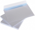 Envelopes C5 white with ribbon and internal press 162x229 mm  x 25pcs