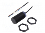 Sensor: inductive | OUT: PNP / NO | 0&divide;15mm | 10&divide;58VDC | M30 | 2m | IP68