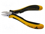 Pliers | side,cutting,miniature | ESD | 115mm