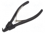 Pliers | for circlip | external | 3&divide;10mm | Pliers len: 140mm | angular