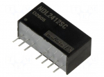 Converter: DC/DC | 2W | Uin: 21.6&divide;26.4VDC | Uout: 12VDC | Iout: 167mA