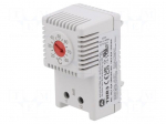 Sensor: thermostat | NC | 10A | 250VAC | screw terminals | 61x34x35mm