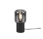 Trio Nico table lamp E27 matt black gaismeklis R50591032 4017807463811
