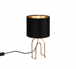 TRIO-Lighting Grace table lamp E14 black gaismeklis