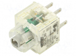 Contact block | Illumin: yes | IP00 | Contacts: NO x2 | 3mm | -30&divide;70&deg;C