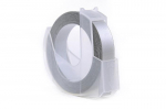 Ribbon 3D JetWorld Replacement Dymo Biały to Srebrnym (do wytłaczania, emboss) 9mm x 3m (S0898110) (10 pcs.)