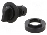 Switch: rotary | 22mm | Stabl.pos: 2 | IP65 | RONTRON-R-JUWEL | Pos: 2