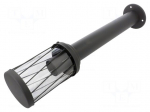 Garden luminaire | KERTA | IP44 | E27 | Sockets: 1 | 220&divide;240VAC | 12W
