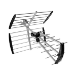 TV ja kodukino // TV antennid // Antena kierunkowa DVB-T / DVB-T2 DPM HN60 z filtrem LTE, 29 el., bez wzmacniacza