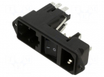 Connector: AC supply | plug | male | power supply | 10A | 250VAC | 250V