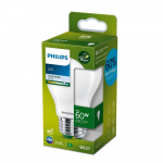 PHILIPS LED stikla 60W A60 E27 4000K matēta ultra energoefektīva spuldze 8720169187771 929003624101