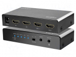 Switch | HDMI 2.0 | Input: HDMI socket x2 | Out: HDMI socket x2