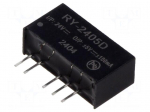 Converter: DC/DC | 1W | Uin: 22.8&divide;25.2VDC | Uout: 5VDC | Uout2: -5VDC
