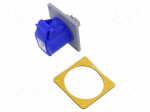 Connector: AC supply 3-phase | socket | female | 32A | 250VAC | IP&S