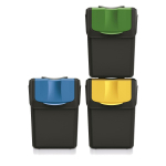 Uued tooted // Kosz na śmieci Keden SORTI BOX 3x20L - czarny recykling
