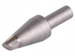 Tip | conical sloped | 6mm | for soldering station