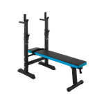 Spordiks ja aktiivseks puhkuseks // Spordikaubad ja varustus // Ławka treningowa prosta regulowana ze stojakami REBEL ACTIVE