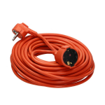 Elektrimaterjalid // Elektri laiendid, Pikendusjuhtmete, hajutuste ja UK ja USA adapterite komplekt // Przedłużacz ogrodowy jednogniazdowy PVC 3x1,5mm?, długość 25m