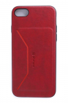 Back panel cover Evelatus Apple iPhone 7/8 Nobel Red