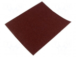 Cleaning cloth: sandpaper | Granularity: 40 | 230x280mm