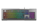 GENESIS Rhod 500 RGB keyboard Gaming USB QWERTY Portuguese Black, Silver