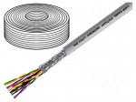 Wire | UNITRONIC&reg; LiYCY (TP) | 4x2x1mm2 | PVC | grey | 500V | CPR: Eca