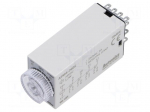 Automation module: timer | 6s&divide;60s | 4PDT,relay | 250VAC/3A,24VDC/3A