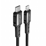 Cable Acefast  1.2 m \\ Black