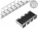 Diode: TVS array | 30A | quadruple independent | 1206-8 | Ch: 4 | ESD