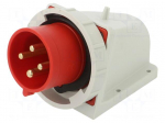 Connector: AC supply 3-phase | socket | male | 32A | 400VAC | IEC 60309