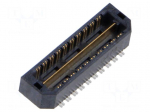 Connector: PCB to PCB | socket | male | PIN: 40 | QTH | vertical | 2A | SMT