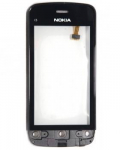 Digitizer Assembly with Frame for Nokia C5-03 Black