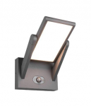 Trio Malawi hybrid solar LED sienas lampa anthracite rechargeable motion+dusk sensor  253769142 4017807622508