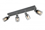 Trio Cadiz spot 4-pc E14 anthracite/chrome plated gaismeklis R81784042 4017807615784