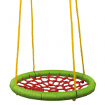 Woody 91412 Big size Round Swing (diam. 83 cm) for kids 3+ years (max 80kg)