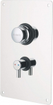Concealed shower mixer - with temperature control