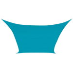 SHADE SAIL - SQUARE - 5 x 5 m - COLOUR: SKY BLUE