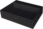 Granite countertop washbasin with a place for a tap - with a grille