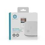 Nedis WIFIDS21WT smart smoke detector Air-sampling detector Wireless connection