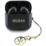 Guess TWS Glossy Effect Printed Classic Logo & Charm Headphones
