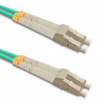 Qoltec Patchcord fiber optic LC/UPC - LC/UPC | Multimode | 50/125 | OM4 | Duplex | 5m