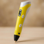 3D printing pen Riff RF-3DPEN2-YE with LCD, for 1.75 mm ABS/PLA filament