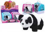 M&auml;nguala | PC | Konsoolid | Tarvikud // Harivad m&auml;nguasjad | Interaktiivsed | Loomingulised | Kunstilised // Panda Interaktywna Pluszowa W Transporterze R&oacute;żowy Niebieski