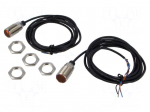 Sensor: photoelectric | straight | Range: 0&divide;30m | PNP | Usup: 10&divide;30VDC