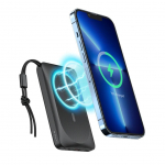 Power bank Veger  Powerbank compatible with Magsafe Veger MagOn (VP1151 / W1151) PD QC3.0 2A 20W with wireless charging 10000 mAh white