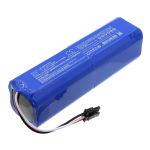 Replacement Battery for Dreame D10s, L10 Prime, Mova E30 Ultra, P2150-4S2P-MMBK, Lithium-ion 5200mAh