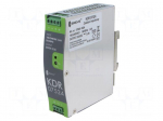 Power supply: switching | 75W | for DIN rail mounting | OUT: 1 | KDR